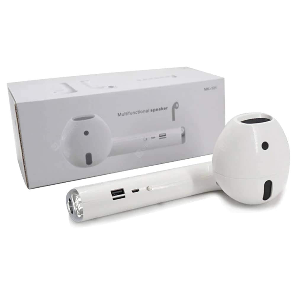 MULTIFUNCTIONAL GIANT HEADSET SPEAKER MK-101 (WHITE)