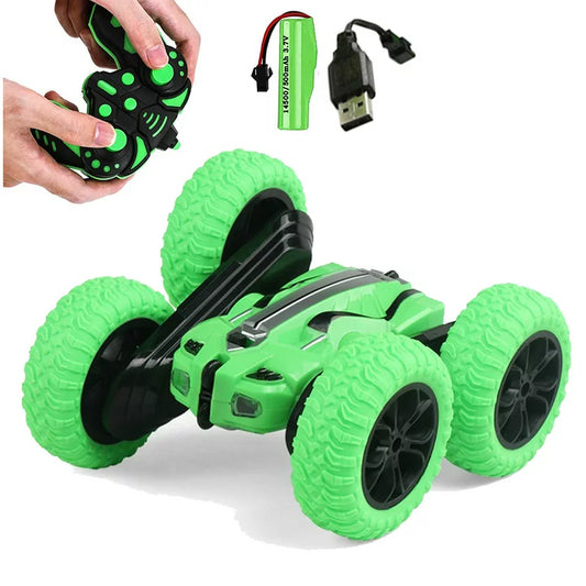 RC Cars 4WD 2.4GHz Stunt Car Double Sided 360 Degree Flip Remote Control Toys