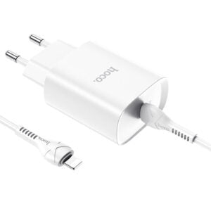 Hoco wall charger “N14 Smart charging” PD20W EU set with cable