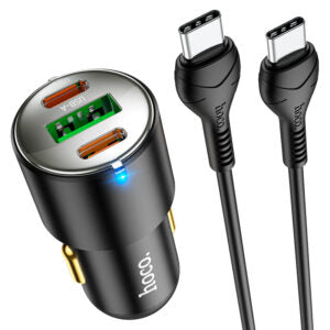 Hoco car charger “NZ6” PD45W set with cable