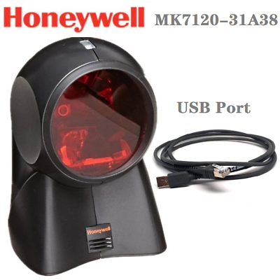 Honeywell Orbit MK7120 Omnidirectional USB Barcode Scanner MK7120- 31A38